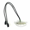 Truck-Lite LED, 3 Diode, License Light, Rectangular, Bracket Mount, Hardwired, Female PL-10, 12V 15205-3